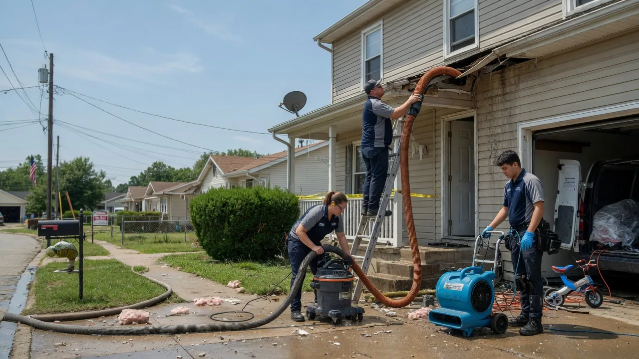 Water Damage Restoration in Covington, IN near me